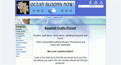 Desktop Screenshot of oceanbloomsnow.com
